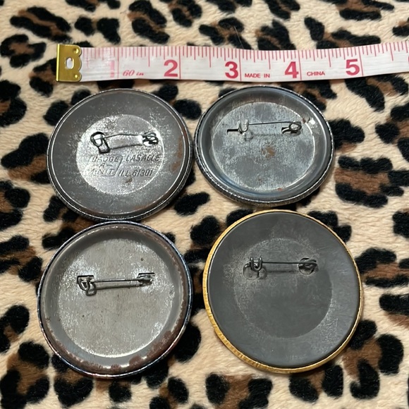 BOB SEGER 🎸 Vintage Rock Button Pin Pinback Rock Logo Collectible Silver Bullet - Picture 4 of 11